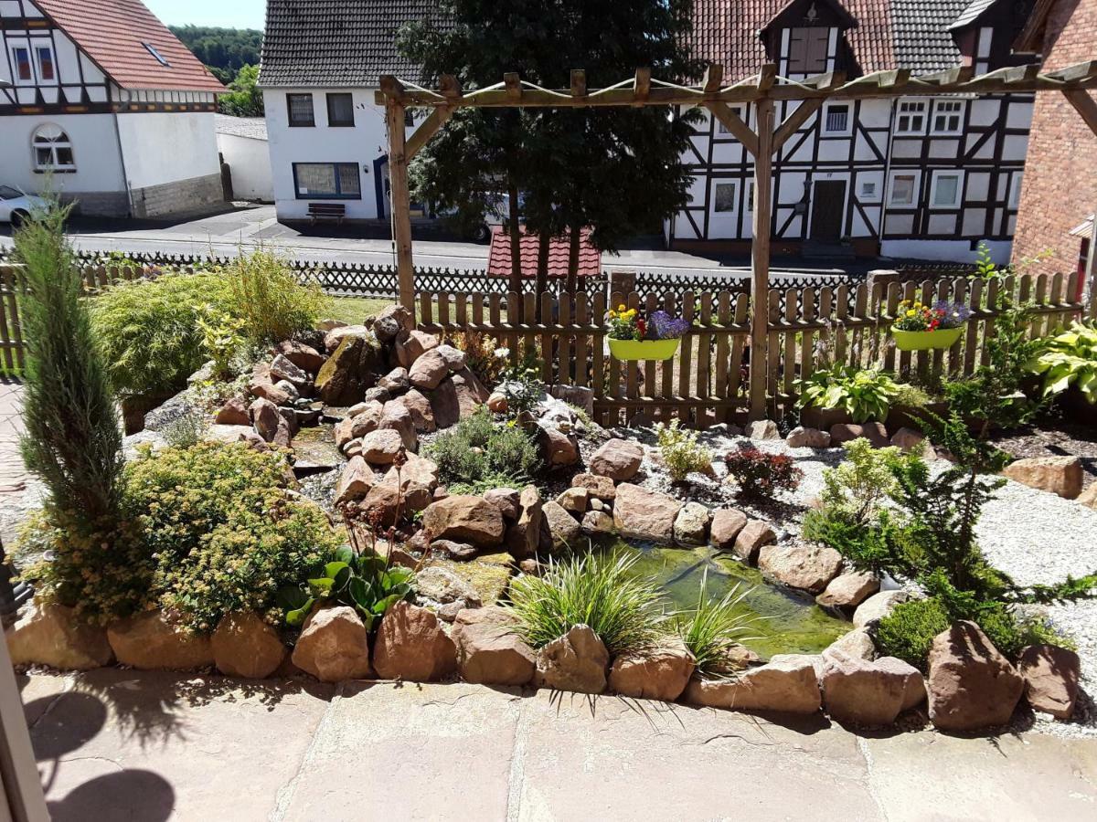 Ferienwohnung Am Osterberg Liebenau  المظهر الخارجي الصورة